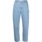 Jeans cigarette Carhartt Work In Progress bleus en denim délavés W28 L29 pour femme 