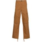 Pantalons taille basse Carhartt Work In Progress cognac en coton mélangé W33 L32 pour homme 