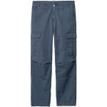 Pantalons taille basse Carhartt Work In Progress bleus en coton Taille L W30 L32 pour homme 