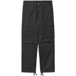 Pantalons taille basse Carhartt Work In Progress noirs en coton Taille M W30 L32 pour homme 