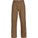 Jeans Carhartt Work In Progress marron tapered Bio éco-responsable Taille L look fashion pour homme 