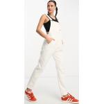Salopettes en jean Carhartt Work In Progress blanches en lycra Taille XS classiques pour femme en promo 