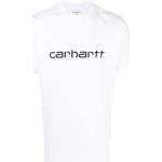 T-shirts à imprimés Carhartt Work In Progress blancs à manches courtes à col rond pour homme 