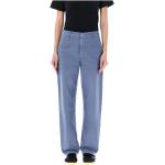 Pantalons chino Carhartt Work In Progress bleus Taille 3 XL look chic pour femme 