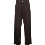 Pantalons chino Carhartt Work In Progress marron à logo en toile bio éco-responsable Taille XS pour homme 