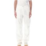 Pantalons taille basse Carhartt Work In Progress blancs en tissu sergé look casual 