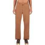 Pantalons Carhartt Work In Progress marron en coton Taille XS pour homme 