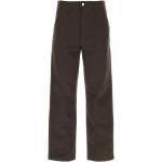 Pantalons droits Carhartt Work In Progress marron Taille XS pour homme 