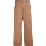 Pantalons classiques Carhartt Work In Progress beiges en coton bio éco-responsable Taille L pour homme 