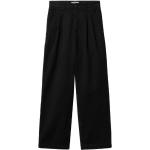 Pantalons taille haute Carhartt Work In Progress noirs bio éco-responsable Taille 3 XL pour femme 