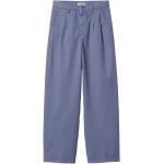 Pantalons taille haute Carhartt Work In Progress bleus bio éco-responsable Taille 3 XL pour femme 