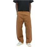 Pantalons Carhartt Work In Progress marron en toile Taille XS look streetwear 