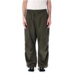 Pantalons cargo Carhartt Work In Progress verts en coton Taille XS look streetwear 