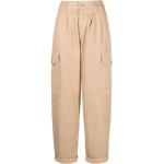 Pantalons cargo Carhartt Work In Progress beiges bio éco-responsable W24 L29 pour femme 