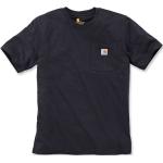 T-shirts col rond Carhartt Workwear noirs à col rond Taille L look utility pour homme 