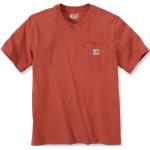 T-shirts col rond Carhartt Workwear orange à col rond Taille L look utility pour homme 