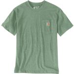 T-shirts col rond Carhartt Workwear vert clair à col rond Taille XXL look utility pour homme 
