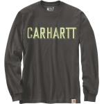 Pulls Carhartt Workwear vert clair lavable en machine à manches longues Taille L look utility pour homme 