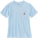 T-shirts Carhartt Workwear bleus en coton Taille XS look utility pour homme 