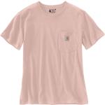T-shirts col rond roses à col rond Taille L look utility pour femme 