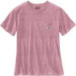 T-shirts col rond Carhartt Workwear roses à col rond Taille L look utility pour homme 