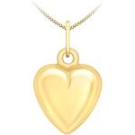 Carissima Gold - Maille Gourmette Pendentif Femme - 9 cts (375/1000) Or Jaune