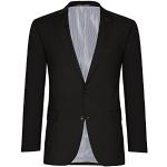 Vestes de costume Carl Gross noires résistant aux tâches Taille XL look fashion pour homme 