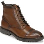 Chaussures Carlington marron en cuir en cuir Pointure 42 pour homme en promo 