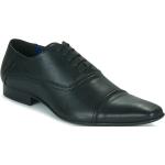 Chaussures Carlington noires en cuir Pointure 41 avec un talon jusqu'à 3cm pour homme en promo 