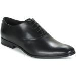 Chaussures Carlington noires en cuir Pointure 41 avec un talon jusqu'à 3cm pour homme en promo 