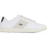 Baskets basses Lacoste Carnaby blanches Pointure 46 look casual pour homme en promo 
