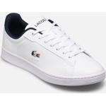 Chaussures Lacoste Carnaby blanches en cuir synthétique en cuir Pointure 46 pour homme 