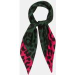 Foulards léopard Galeries Lafayette verts à effet léopard Tailles uniques pour femme 