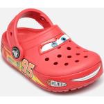 Sandales nu-pieds Crocs Crocband rouges Cars Pointure 23 pour enfant 