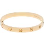 Bracelets en or Cartier en or jaune 18 carats seconde main pour femme 