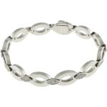 Bracelets breloques de mariage gris en or blanc 18 carats seconde main look fashion pour femme 