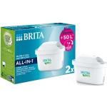 Brita Lot de 4 filtres à eau MicroDisc pour bouteilles d'eau Brita et  carafes pour réduire le chlore, les microparticules et autres substances  altérant le goût dans l'eau du robinet : 