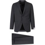 Caruso - Suits > Suit Sets > Single Breasted Suits - Black -