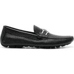 Chaussures casual Casadei noires en caoutchouc à bouts ronds Pointure 41 look casual pour homme en promo 