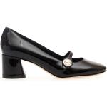 Chaussures montantes Casadei noires en tissu Pointure 40 avec un talon entre 5 et 7cm pour femme 