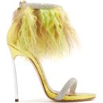 Casadei - Shoes > Sandals > High Heel Sandals - Yellow -