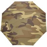 Parapluies pliants kaki camouflage look militaire 