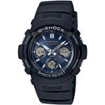 Montres-bracelet Casio G-Shock bleues automatiques chronomètre look fashion digitales pour homme en promo 