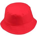 Chapeaux bob rouges en velours Tailles uniques look fashion pour femme 