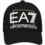 Casquette de tennis EA7 Man Woven Baseball Hat - black noir unisex