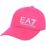Casquette de tennis EA7 Man Woven Baseball Hat - pink yarrow/white rose unisex
