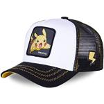 Casquettes snapback blanches Pokemon Pikachu pour garçon en promo de la boutique en ligne Amazon.fr 