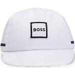 Casquettes HUGO BOSS BOSS blanches à logo en coton de créateur pour garçon de la boutique en ligne Hugoboss.fr avec livraison gratuite 