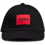 Casquettes noires à logo en coton pour garçon de la boutique en ligne Hugoboss.fr avec livraison gratuite 