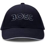 Casquettes HUGO BOSS BOSS bleus foncé à logo en coton de créateur look sportif pour garçon de la boutique en ligne Hugoboss.fr avec livraison gratuite 
